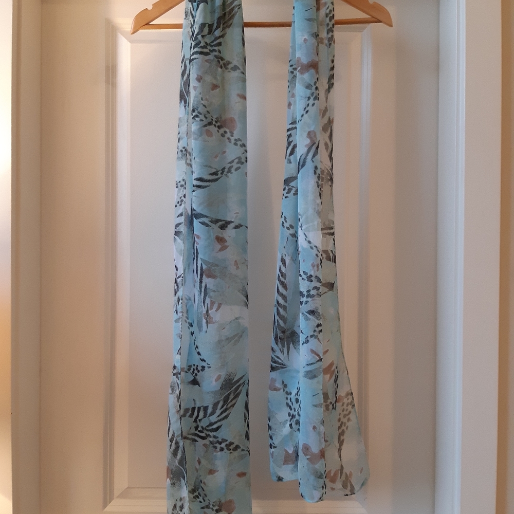 Long Animal Print Scarf
